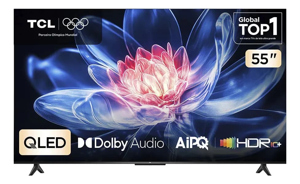 Smart TV TCL T6C 55" | QLED 4K | HVA | HDR10+ | Google TV